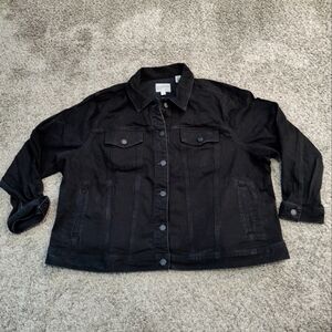 Universal Thread Black Denim Jacket